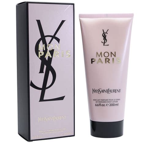 paris by yves saint laurent body lotion|mon paris body lotion 200ml.